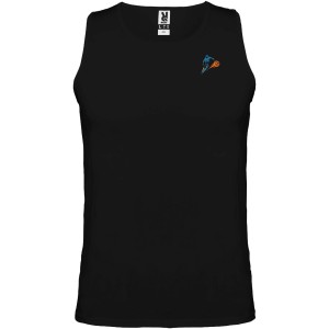 Andre gyerek sport trik, solid black (T-shirt, pl, kevertszlas, mszlas)