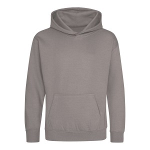 AWDis kapucnis gyerekpul�ver, Platinum Grey