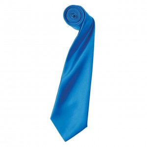 Colours szat�n nyakkend�, Sapphire