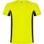 Shanghai rvid ujj frfi sportpl, fluor yellow, solid black